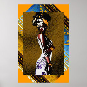 Haitian Creole Princess Poster