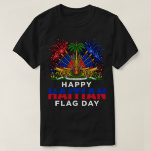 Haitian Flag Day Pride – Ayiti Design T-Shirt