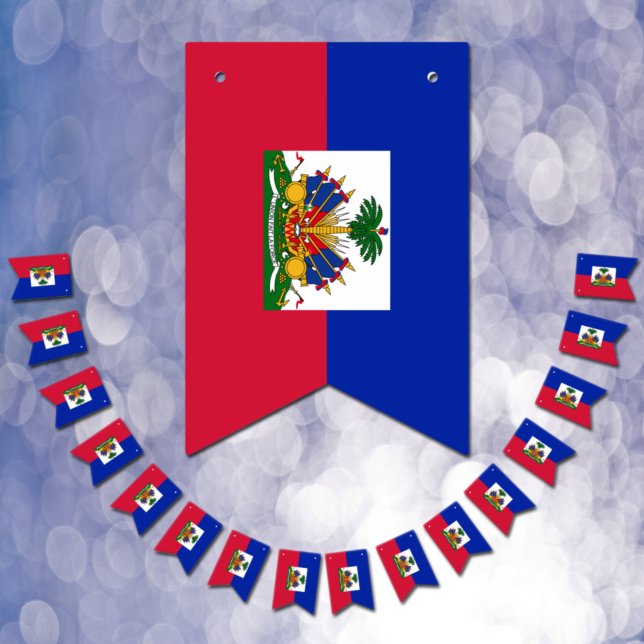 Haitian flag & Haiti party banners / wedding (Creator Uploaded)