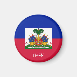 Haitian flag & Haiti - travel, holiday/sports Magnet