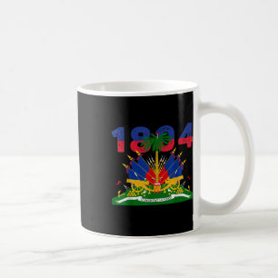 Haitian Flag Pride 1804 Independence Day Haiti Roo Coffee Mug