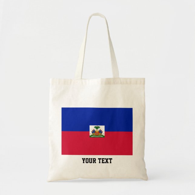 Haitian flag tote bag (Front)
