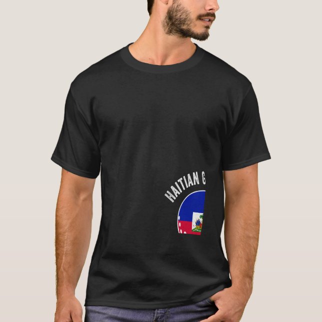 Haitian Grandpas Are The Best By Par Golf Grandad  T-Shirt (Front)
