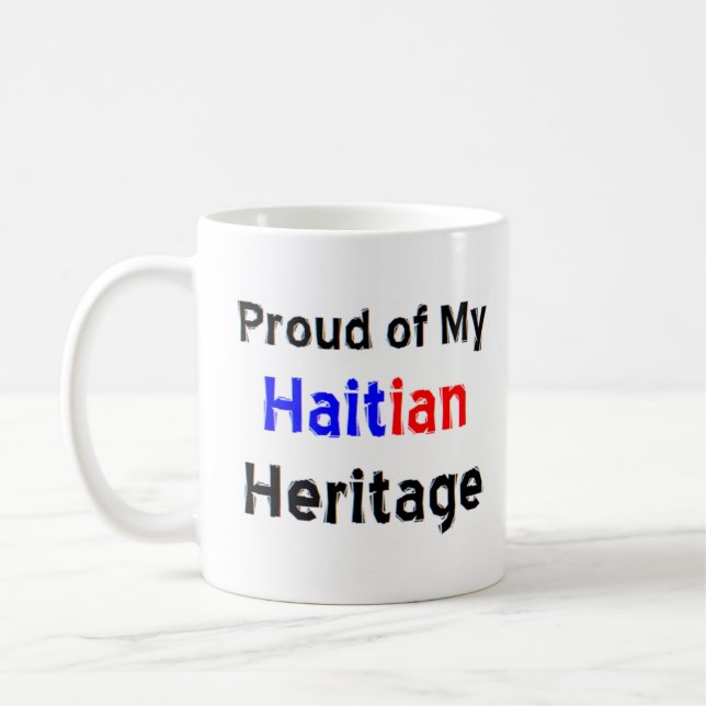 haitian heritage coffee mug (Left)
