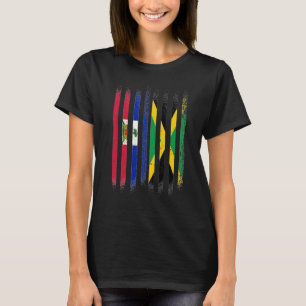 Haitian Jamaican Hispanic Heritage Month Haiti Pat T-Shirt