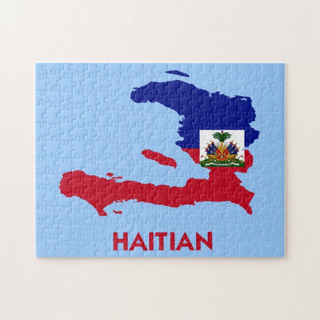 HAITIAN MAP JIGSAW PUZZLE (Horizontal)