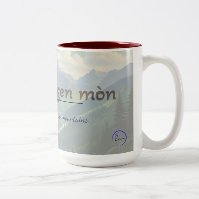 Haitian Proverb Mug – Dèyè Mòn Gen Mòn (Right)