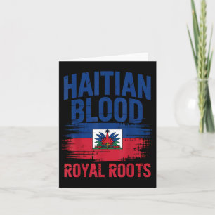 Haitian Roots Haiti Flag Day Card