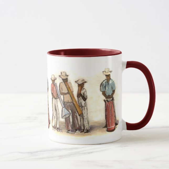 Haitian Street Musicians Mug (Right)