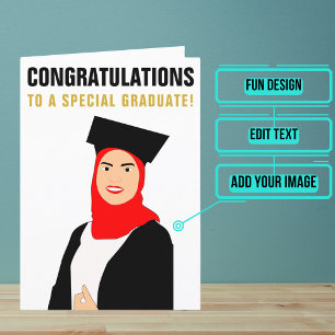 Hajibi Graduation Card