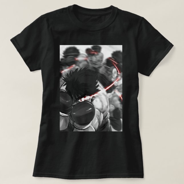 Hajime no Ippo Dempsey Roll   T-Shirt (Design Front)