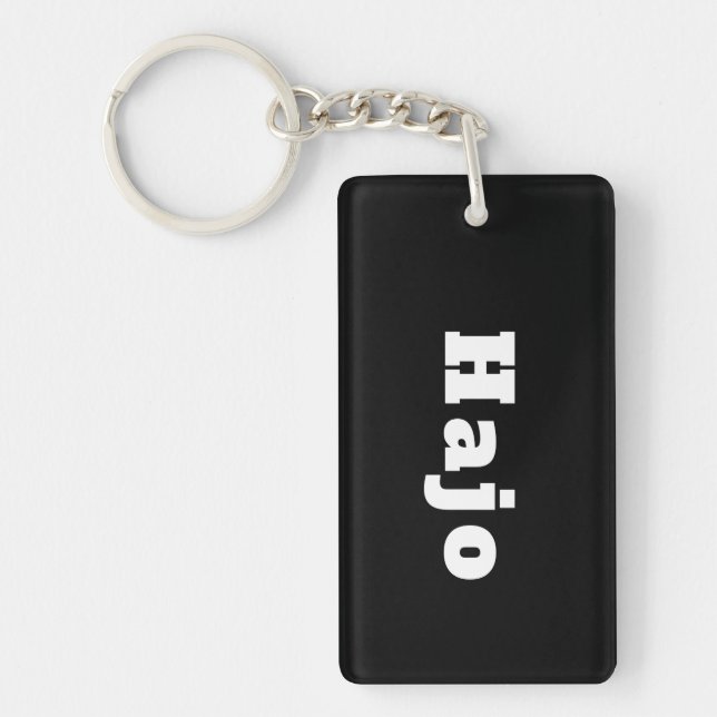 Hajo Key Ring (Front)