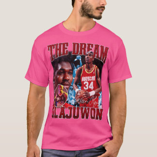 Hakeem Olajuwon The Dream Basketball Legend Signat T-Shirt