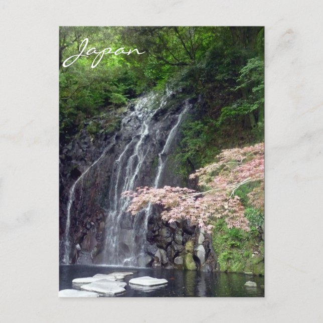 hakone falls postcard (Front)