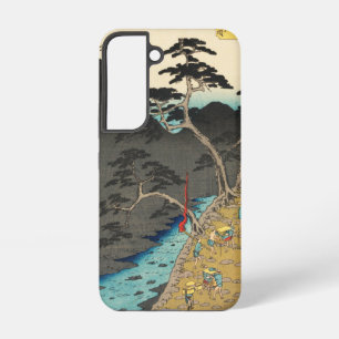 Hakone, Japan: Vintage Ukiyo-e Woodblock Print Samsung Galaxy Case