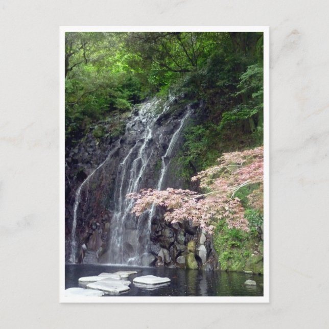 hakone water falls postcard (Front)