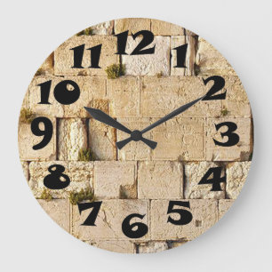 HaKotel - The Western Wall Large Clock
