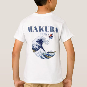 HAKUBA Ski, Vintage Japanese Art T-Shirt