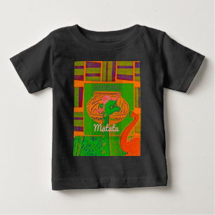 Hakuna Giraffe Art Print Baby T-Shirt