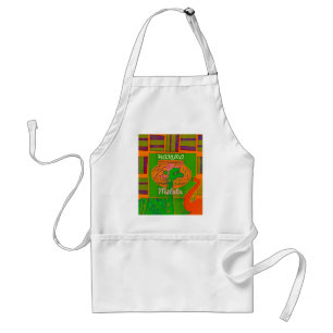 Hakuna Giraffe Art Print Standard Apron