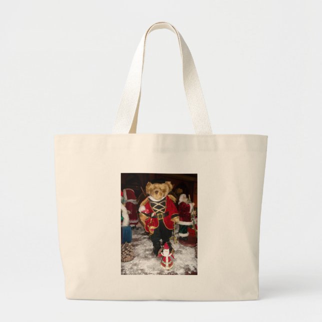 Hakuna Mata Beautiful Christmas gift cards picture Large Tote Bag (Front)