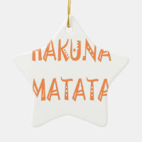 Hakuna Matata – African Tribal Text Art
