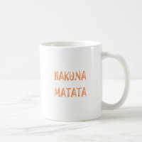 Hakuna Matata – African Tribal Text Art