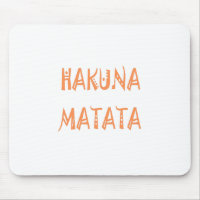 Hakuna Matata – African Tribal Text Art