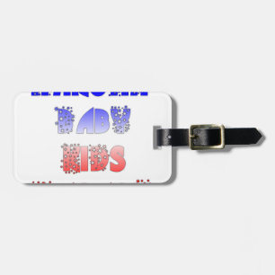 Hakuna Matata Baby & Kids: French Colour Design Luggage Tag