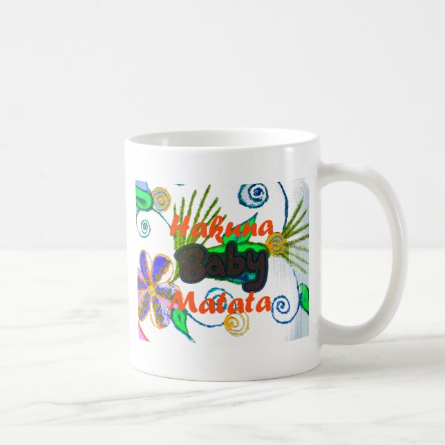 Hakuna Matata Baby.png Coffee Mug (Right)