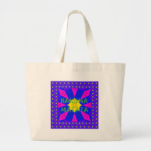 Hakuna Matata Beautiful Amazing Design Colours Large Tote Bag