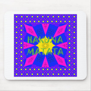 Hakuna Matata Beautiful Amazing Design Colours Mouse Pad