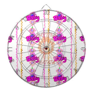 Hakuna Matata: Beautiful Baby Lion Design Motif Dartboard