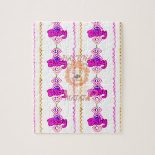 Hakuna Matata: Beautiful Baby Lion Design Motif Jigsaw Puzzle
