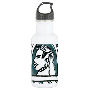Hakuna Matata Blue Triangle Style.png 532 Ml Water Bottle