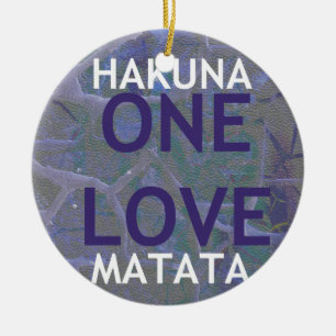 HAKUNA MATATA CERAMIC ORNAMENT