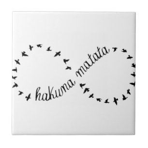 Hakuna Matata Ceramic Tile