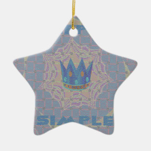 Hakuna matata ceramic tree decoration