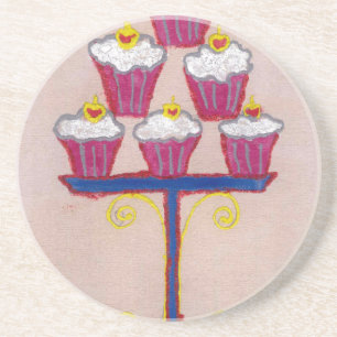 Hakuna matata cupcakes coaster