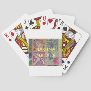Hakuna Matata cute amazing work of art.png Playing Cards