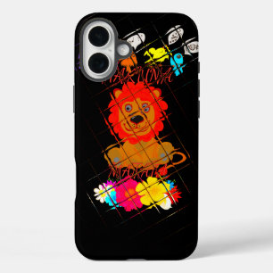 Hakuna Matata cute baby lion king design iPhone 16 Plus Case
