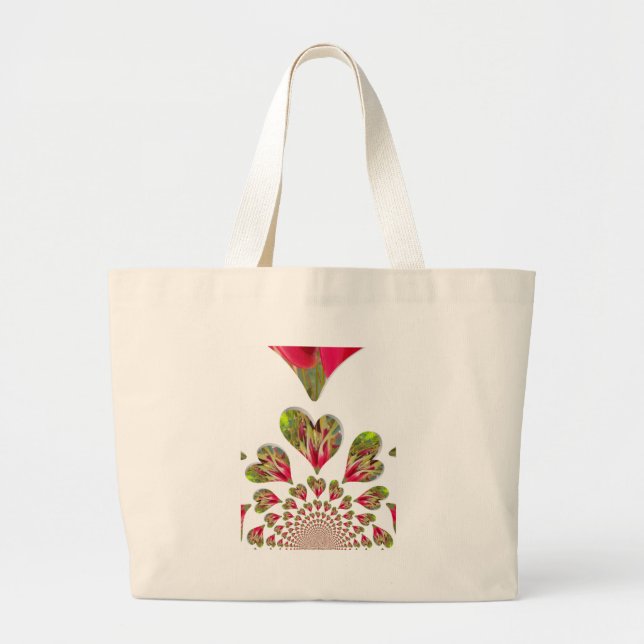 Hakuna Matata Day the World Needs More love Large Tote Bag (Front)