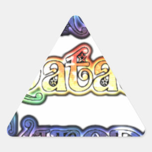 Hakuna Matata Europe Art Print/Graphic Triangle Sticker