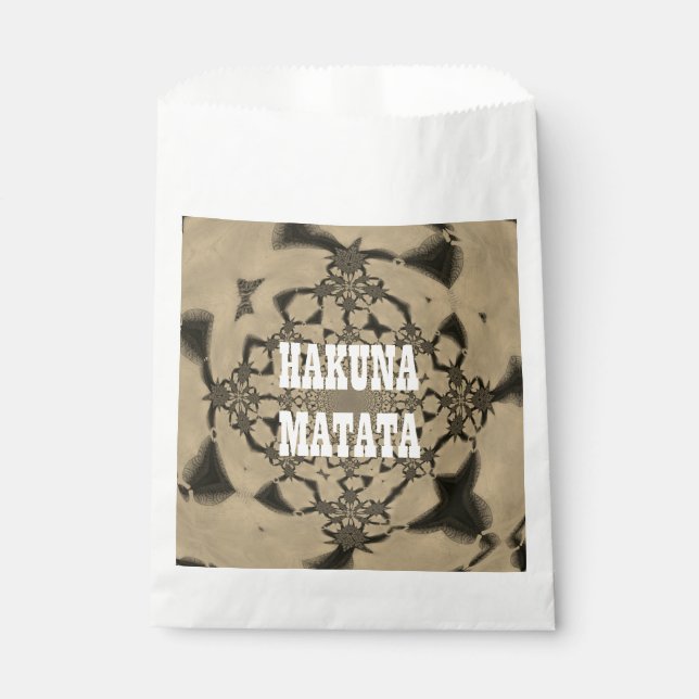 Hakuna Matata Favour Bag (Front)
