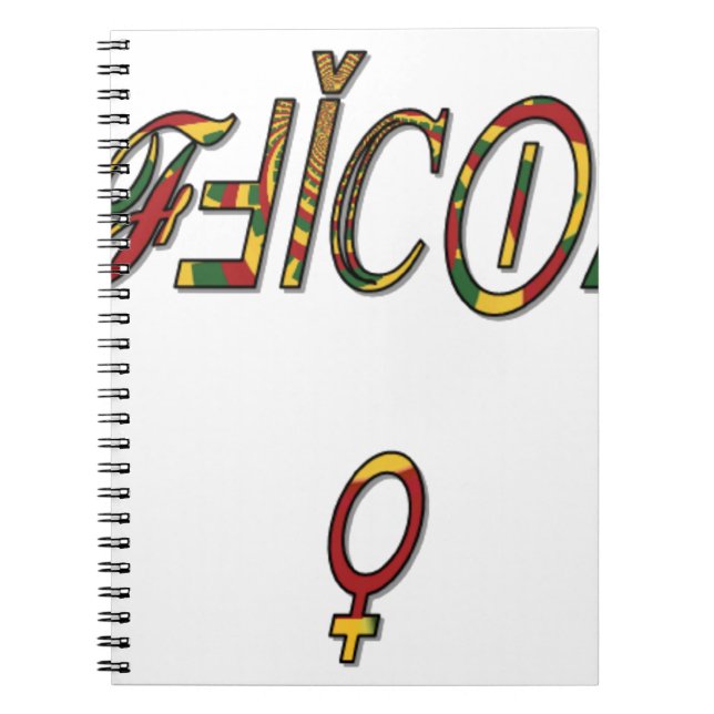 Hakuna Matata Female Official Gifts.png Notebook (Front)