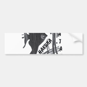 Hakuna Matata Fish Art Print Bumper Sticker