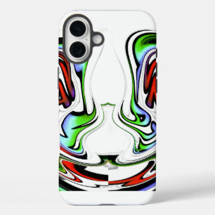 Hakuna Matata Funny Fish gift colours iPhone 16 Plus Case
