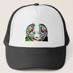 Hakuna Matata Funny Fish gift colours Trucker Hat