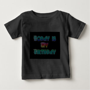 Hakuna Matata Gift Today is my Birthday.png Baby T-Shirt