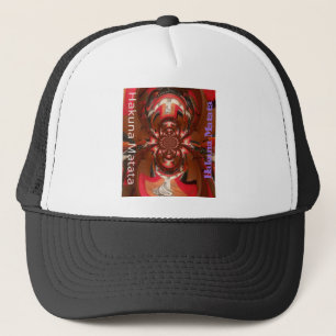 Hakuna Matata Gifts Haloween Special red Trucker Hat